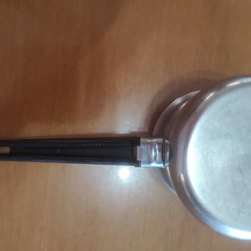Large inox briki for camping stove like new