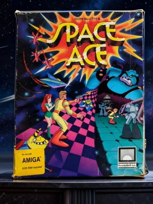 Amiga Space Ace Big Box μεταχειρισμένο παιχνίδι δράσης από ReadySoft