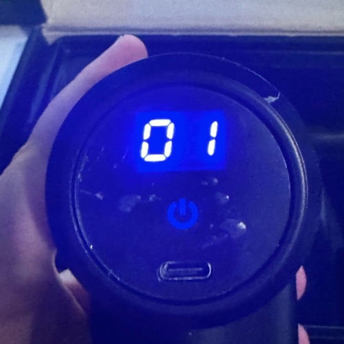 Massage gun like new without charger, type c port