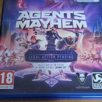 Agents of Mayhem PS4 game, European version