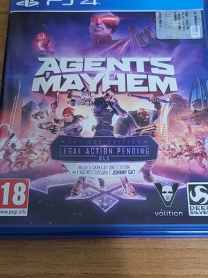 Agents of Mayhem PS4 game, European version