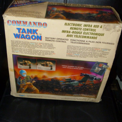 Commando Tank Wagon toy used