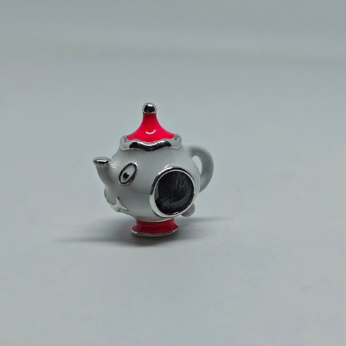 Disney Mrs. Potts Silver S925 Charm like new