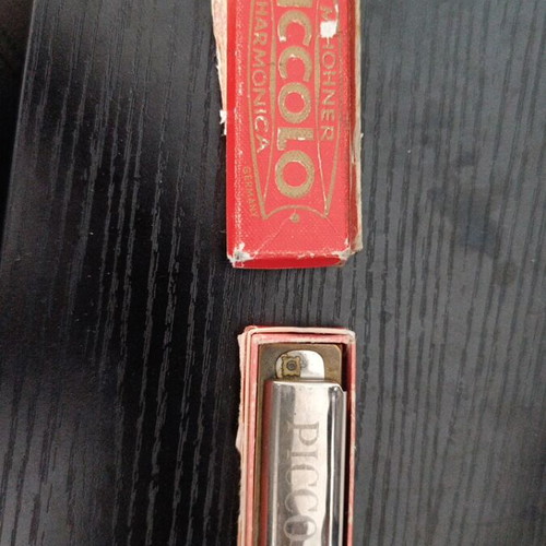 M. Hohner harmonica Made in Germany like new with case