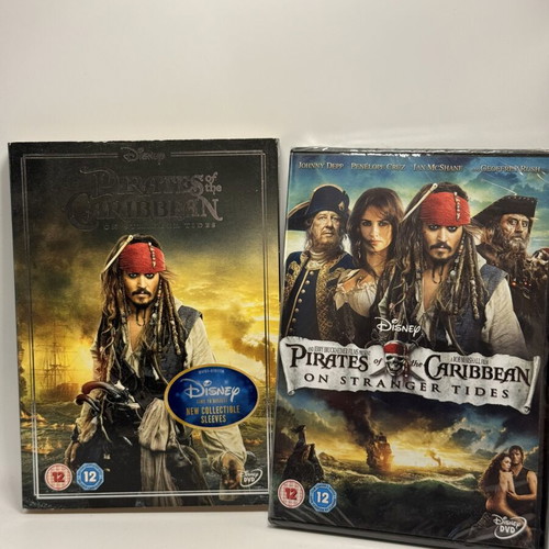 Pirates of the Caribbean On Stranger Tides DVD new, action adventure