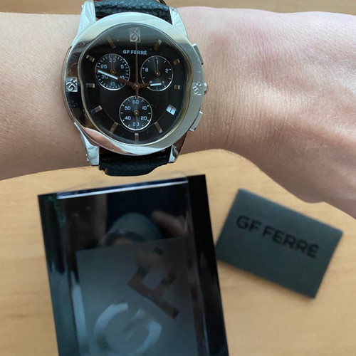 GF Ferre women's watch with leather strap used