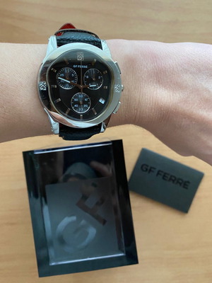 GF Ferre women's watch with leather strap used