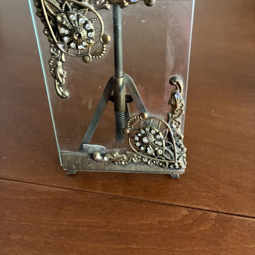 Handmade metal tabletop frames like new