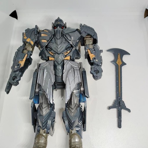 Transformers Megatron The Last Knight Voyager Class figure like new with sword and instructions