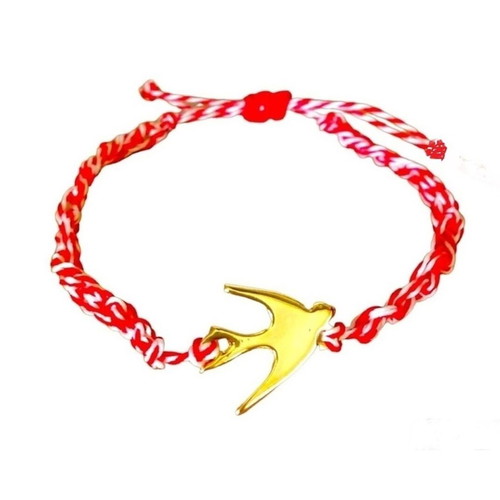 Handmade Martaki with stainless gold swallow adjustable new