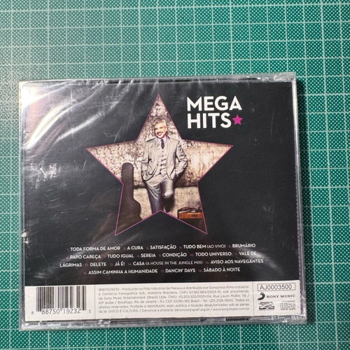 Lulu Santos Mega Hits CD like new