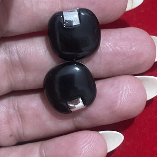 Prada cufflinks silver 925 used