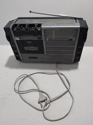 Siera 8242 vintage ραδιοκασετόφωνο της δεκαετίας του '80