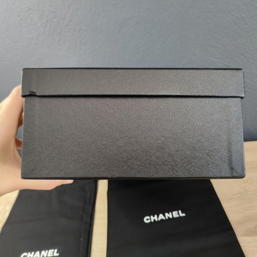 Chanel dustbags and empty shoe box used, set of 2