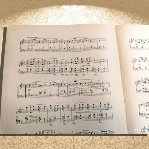 Third Norwegian Dance sheet music like new, Grieg
