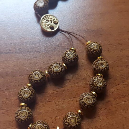 Mini Komboloi Tree of Life handmade, new
