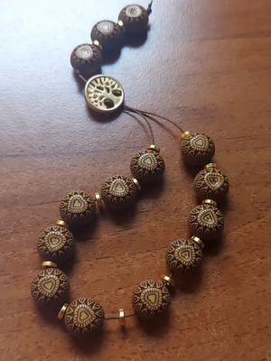 Mini Komboloi Tree of Life handmade, new