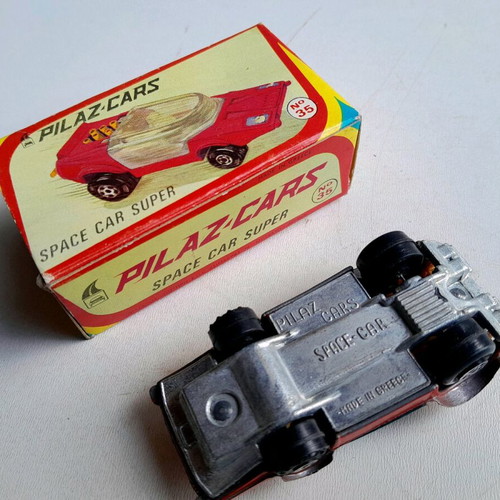 Pilaz Space Car metal die cast toy car new from the 70s