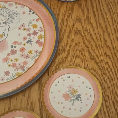 Prinzessin Lillifee metal tea set for children like new