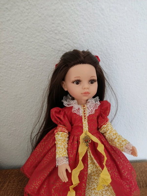 Paola Reina Kerol doll new with handmade dress and leather shoes