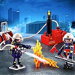  Playmobil πυροσβέστες με αντλία νέρου