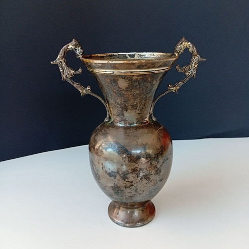 Silver amphora used, needs cleaning