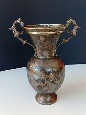 Silver amphora used, needs cleaning