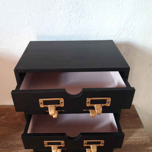 Wooden office drawer unit new with 5 drawers