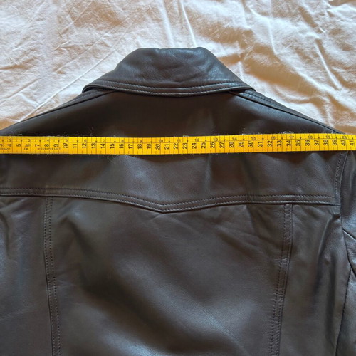 AllSaints Elora Women’s Leather Biker Jacket like new, black, size L