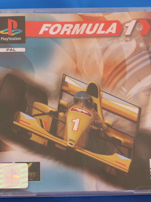 Formula 1 PlayStation 1 used, English with booklet, black version