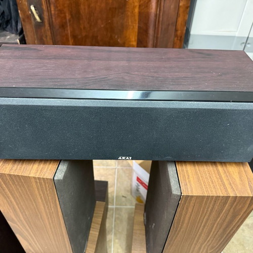 Akai SS006A-305 center speaker used with removable grille