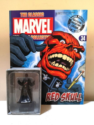 Φιγούρα Eaglemoss Classic Marvel Red Skull #34 καινούργια
