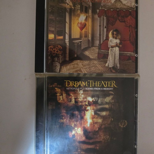 Dream Theater 2x CD bundle like new, progressive metal