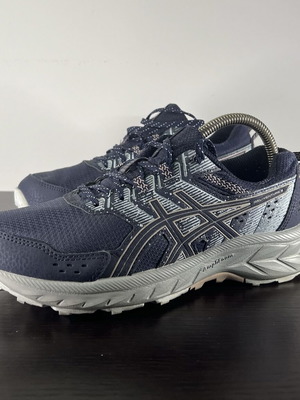 Asics Trail Running Shoes Navy Blue Grey Women's EU 39