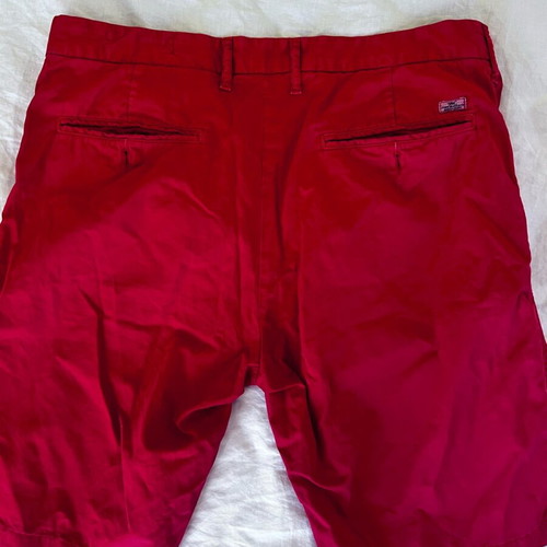 Chino shorts Staff & Co like new, red