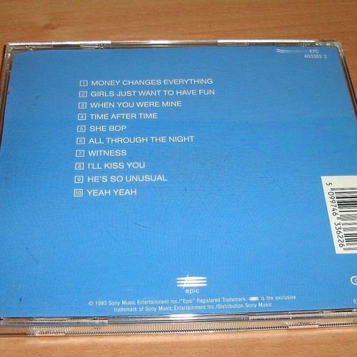 Cyndi Lauper She's So Unusual CD used, pop