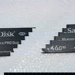  Sandisk 4GB Memory Stick Pro Duo