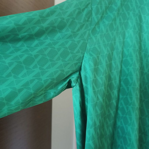 Vasia Kostara shirt like new with logo, green, one size