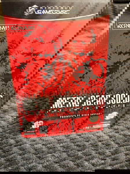 Metal Gear Solid twin snakes Gamecube