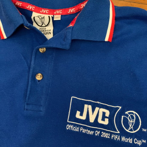 JVC Korea Japan 2002 World Cup polo used, authentic