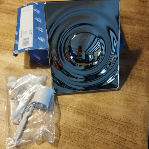 Grohe flush plate wall cover new (37063000)