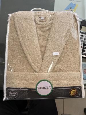 Sidirela Pastel Cotton Bathrobe Large Size new