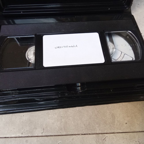 WWF Wrestlemania 2 VHS used, 1980s, Hulk Hogan