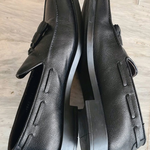 Loafers Fratelli Rossetti size 41 like new, black leather