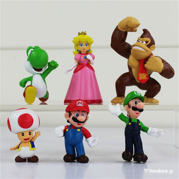  6 figoures Super Mario Bros