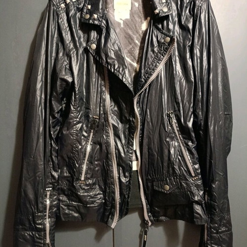 Diesel lightweight thin waterproof jacket like new, black