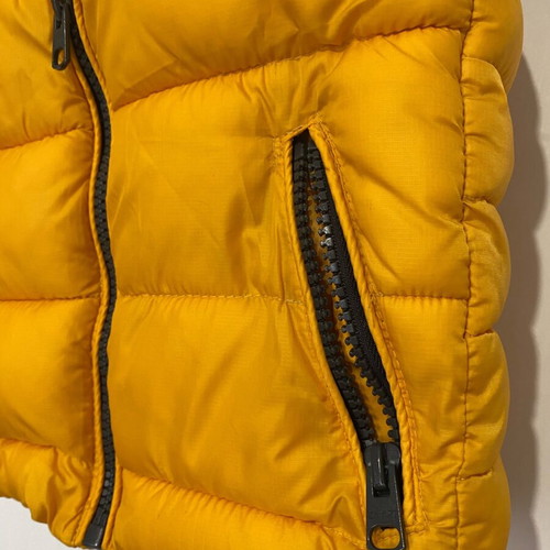 Zara unisex sleeveless vest like new, yellow, size 104 cm