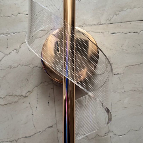 Led wall light new in gold color
