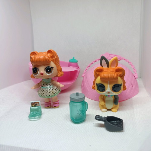 Lol Surprise doll and pet like new set with accessories