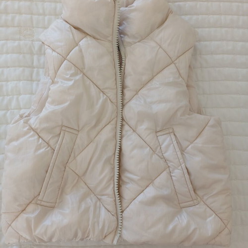 Zara sleeveless jacket for 6 years old, like new, beige, size 116 cm